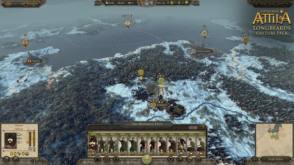 скриншот Total War: ATTILA - Longbeards Culture Pack 5
