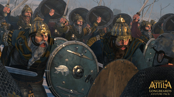 скриншот Total War: ATTILA - Longbeards Culture Pack 1