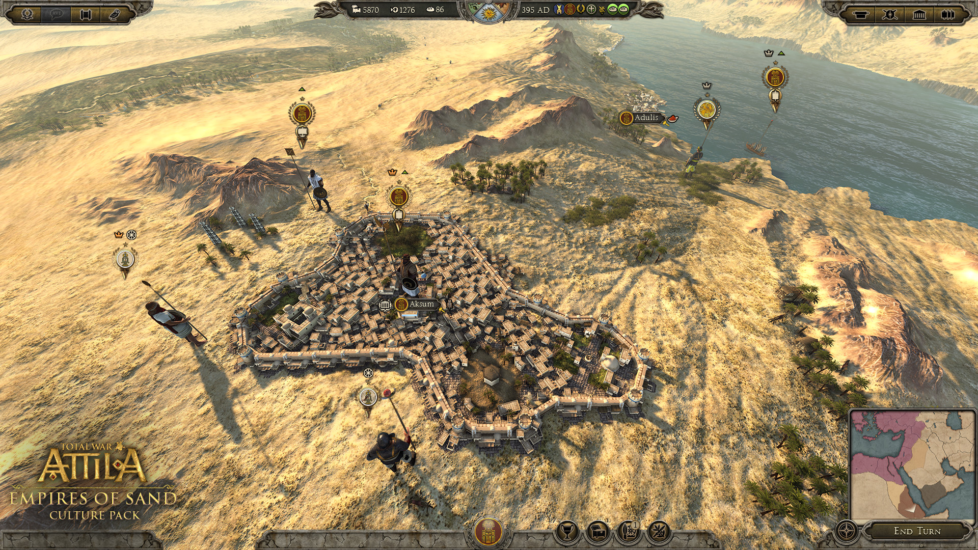 Total War: ATTILA - Empires of Sand Culture Pack Featured Screenshot #1