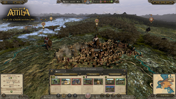 скриншот Total War: ATTILA - Age of Charlemagne Campaign Pack 2