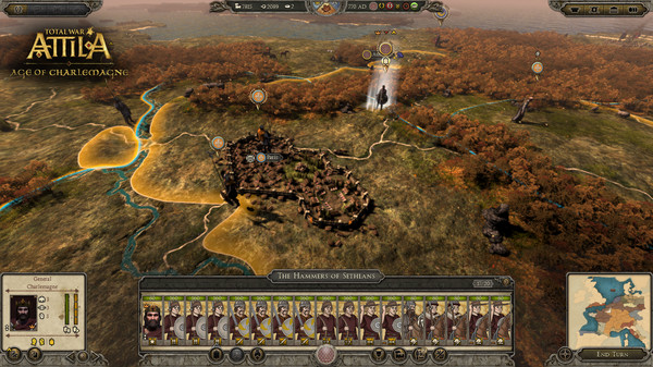 скриншот Total War: ATTILA - Age of Charlemagne Campaign Pack 1