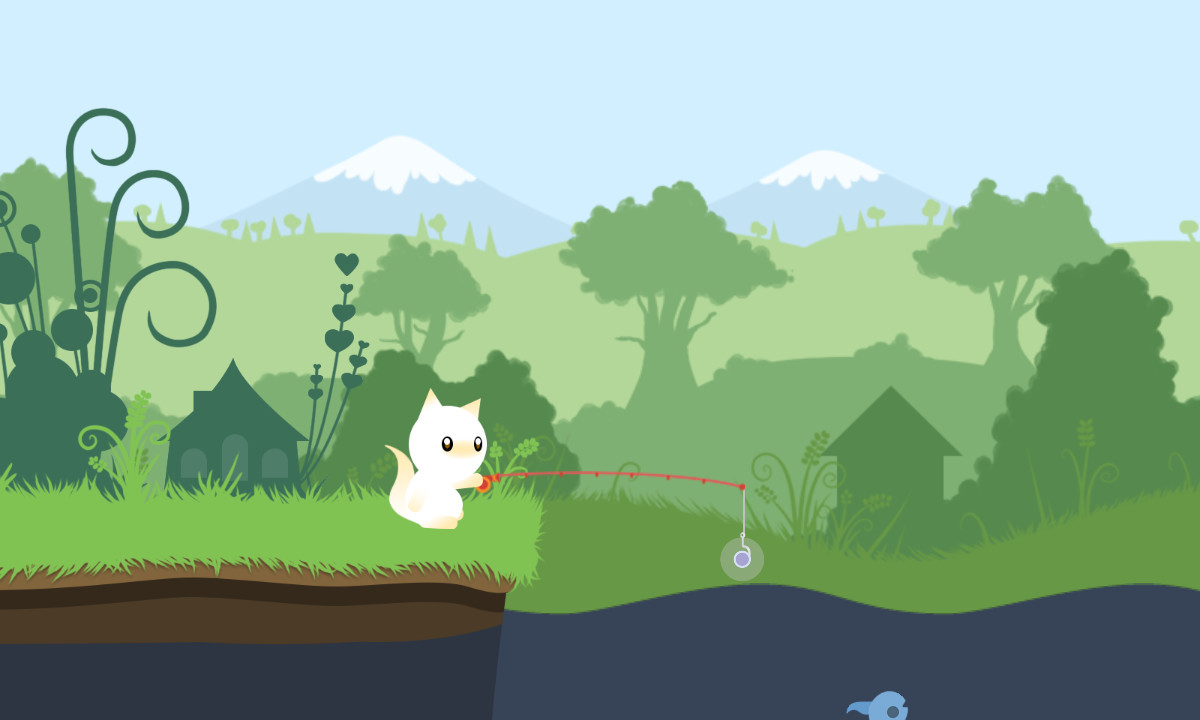 cat goes fishing download free