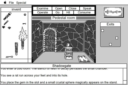 Shadowgate: MacVenture Series capture d'écran