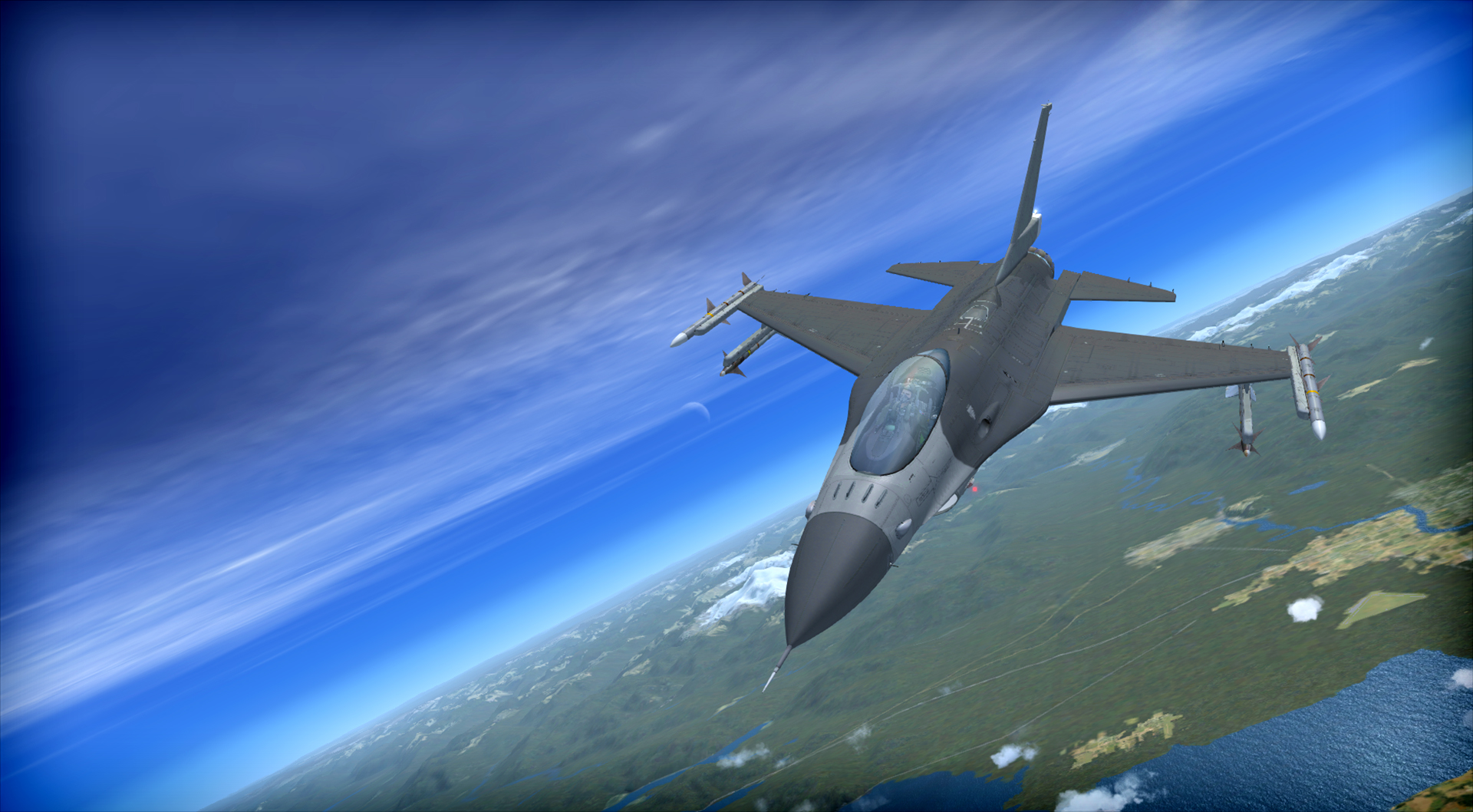 FSX: Steam Edition - F-16 Fighting Falcon Add-On Featured Screenshot #1