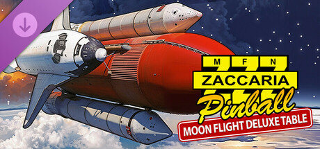 Zaccaria Pinball - Moon Flight Deluxe Pinball Table banner image