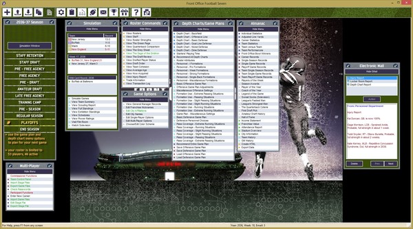 скриншот Front Office Football Seven 1