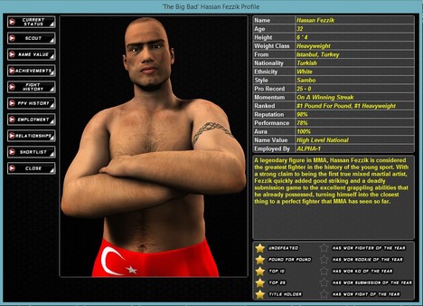 World of Mixed Martial Arts 3 screenshot