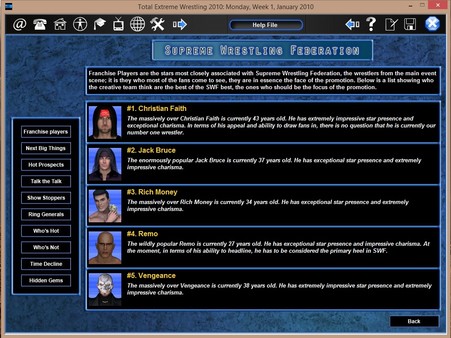 Total Extreme Wrestling capture d'écran