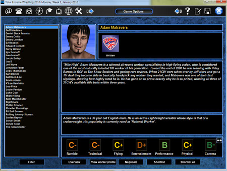 скриншот Total Extreme Wrestling 2