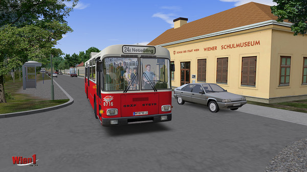 OMSI 2 Add-on Vienna 1 - Line 24A for steam OMSI 2 Add-on Vienna 1 - Line 24A for steam