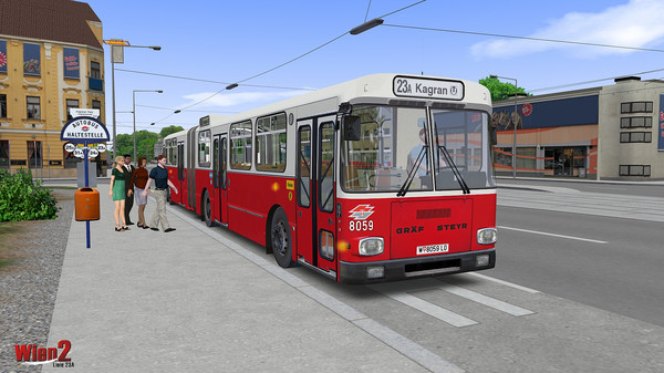 скриншот OMSI 2 Add-on Vienna 2 - Line 23A 1