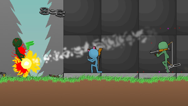 Boring Man - Online Tactical Stickman Combat — скриншот