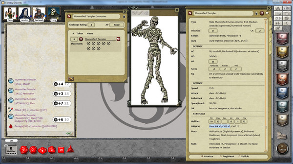 скриншот Fantasy Grounds PFRPG Compatible Adventure: B19 - Tower of Screaming Sand 0