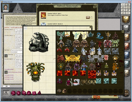 Fantasy Grounds - Fiery Dragon Counter Collection: Epic 2 for steam Fantasy Grounds - Fiery Dragon Counter Collection: Epic 2 for steam