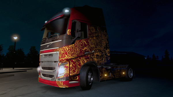 скриншот Euro Truck Simulator 2 - Russian Paint Jobs Pack 1