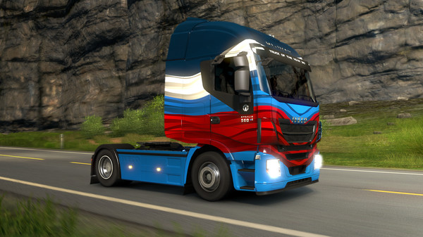 скриншот Euro Truck Simulator 2 - Russian Paint Jobs Pack 2