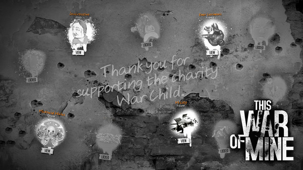 This War of Mine: War Child Charity for steam