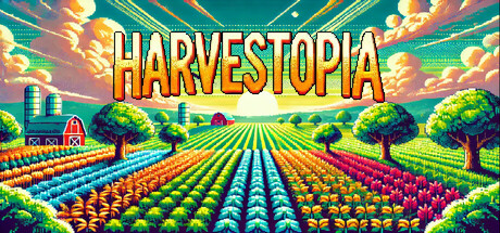 Harvestopia: ピクセルアートの世界で農場を拡大し、自動化するクリッカーゲーム