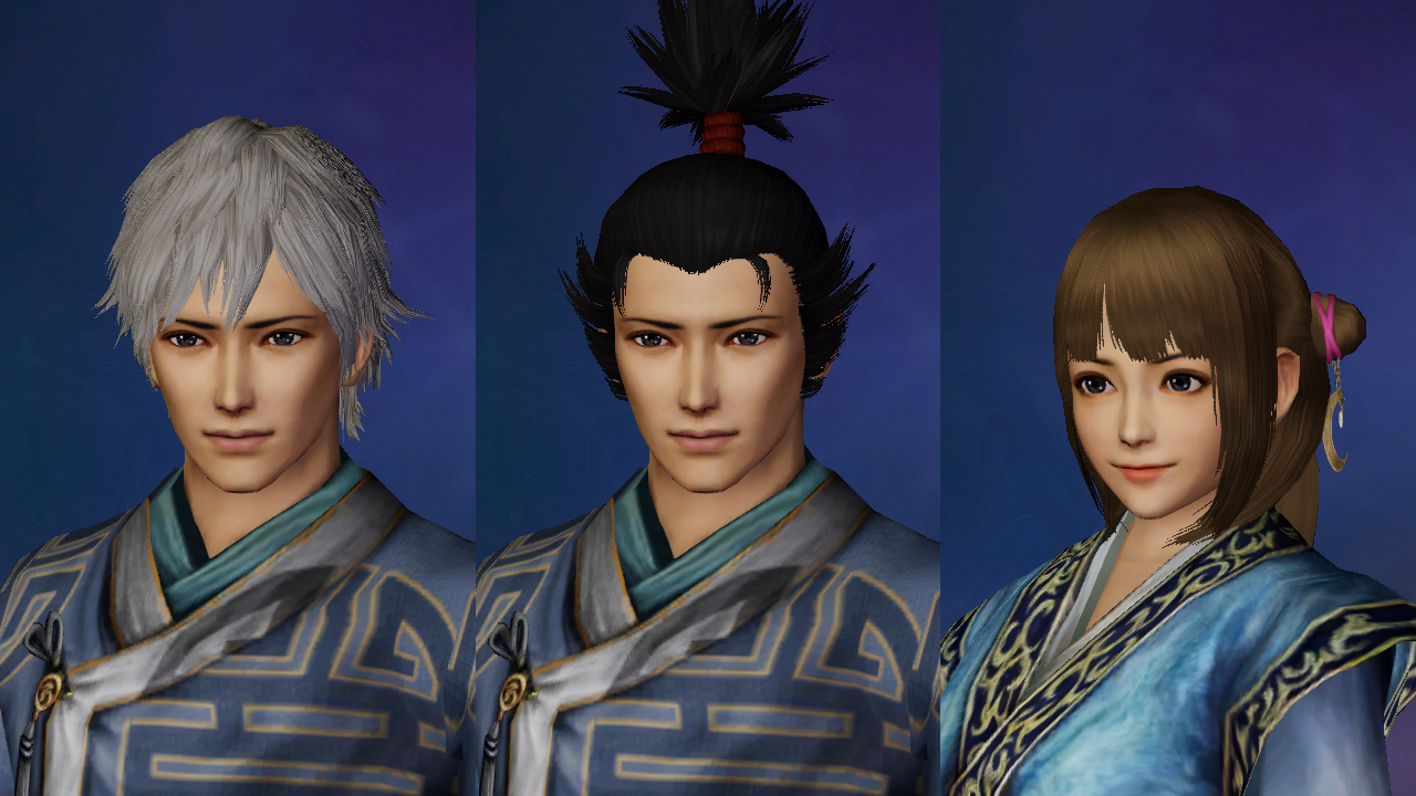 DW8E: Edit Parts - Face, Hair & Accessary Pack screenshot thumbnail screenshot 4