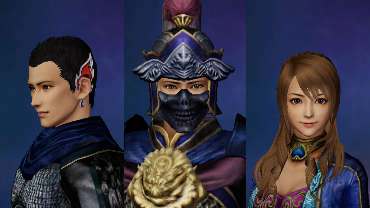 DW8E: Edit Parts - Face, Hair & Accessary Pack screenshot thumbnail screenshot 2