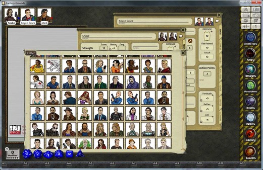 Fantasy Grounds - Fiery Dragon Modern & Sci-Fi Token and Portrait Pack for steam Fantasy Grounds - Fiery Dragon Modern & Sci-Fi Token and Portrait Pack for steam