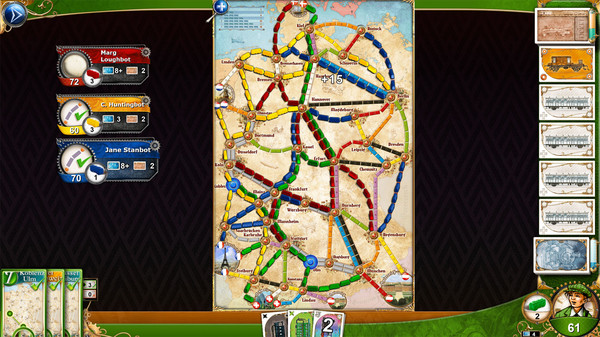 скриншот Ticket to Ride - Germany 2