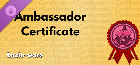 Enzio-Ware - Ambassador Certificate banner image