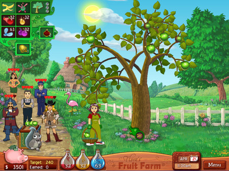 Flora's Fruit Farm скриншот