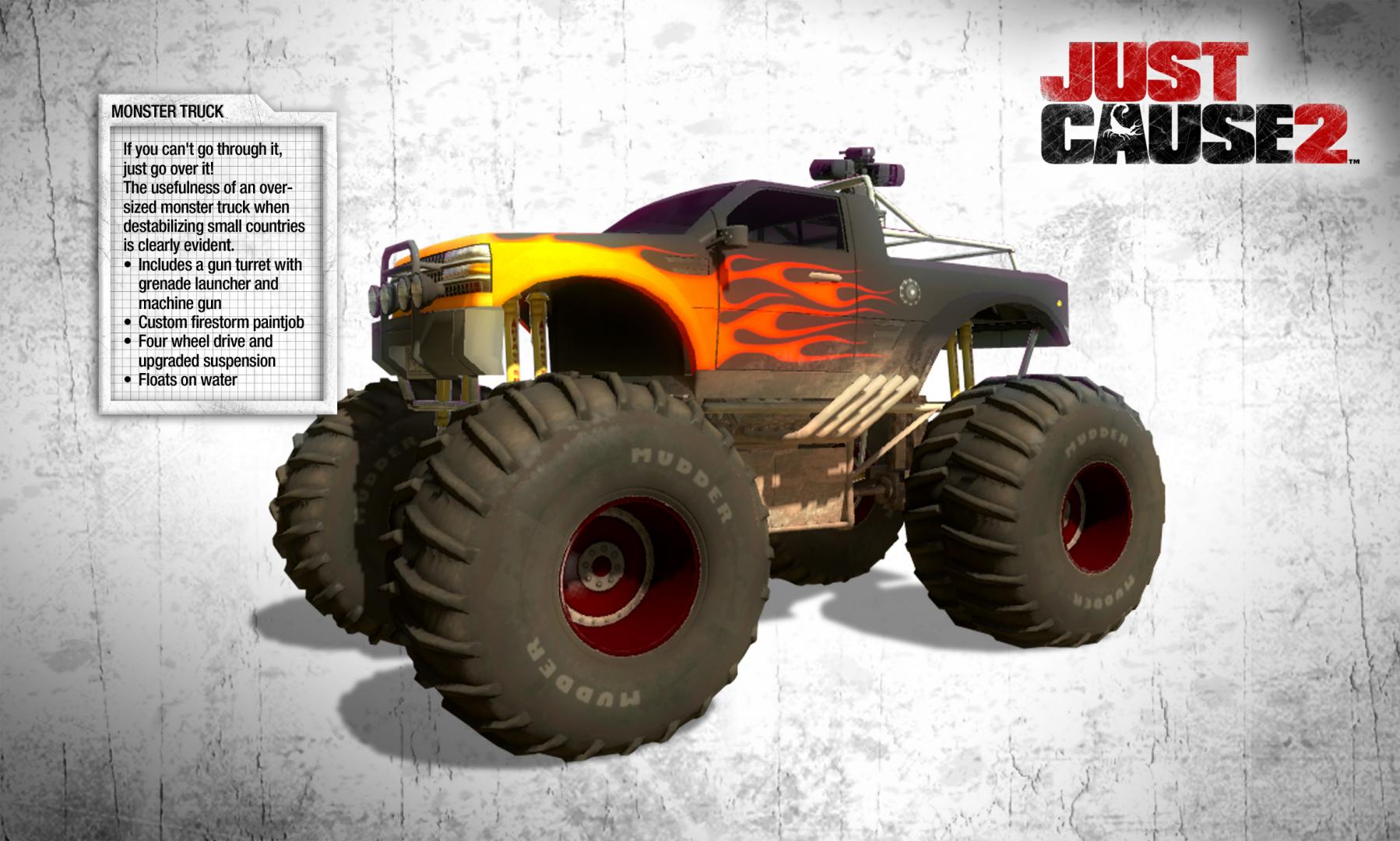 Just Cause 2: Monster Truck DLC Featured Screenshot #1