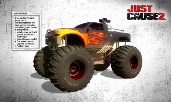 Just Cause 2: Monster Truck DLC for steam