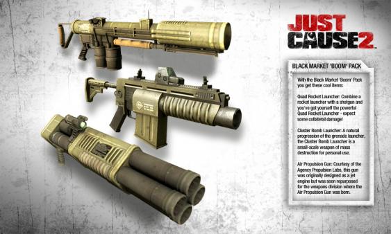 Just Cause 2 - Black Market Boom Pack DLC