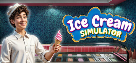 Steam header art for Ice Cream Simulator