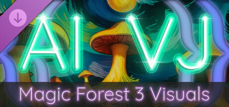 AI-VJ - Magic Forest 3 Visuals banner image