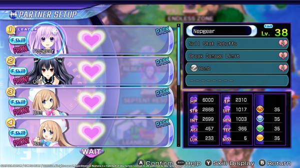 Hyperdimension Neptunia Re;Birth2: Sisters Generation / 超次次元ゲイム ネプテューヌRe;Birth2 screenshot