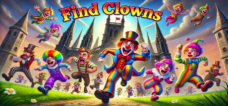 Find Clowns header banner