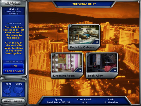 скриншот Mystery P.I. - The Vegas Heist 0