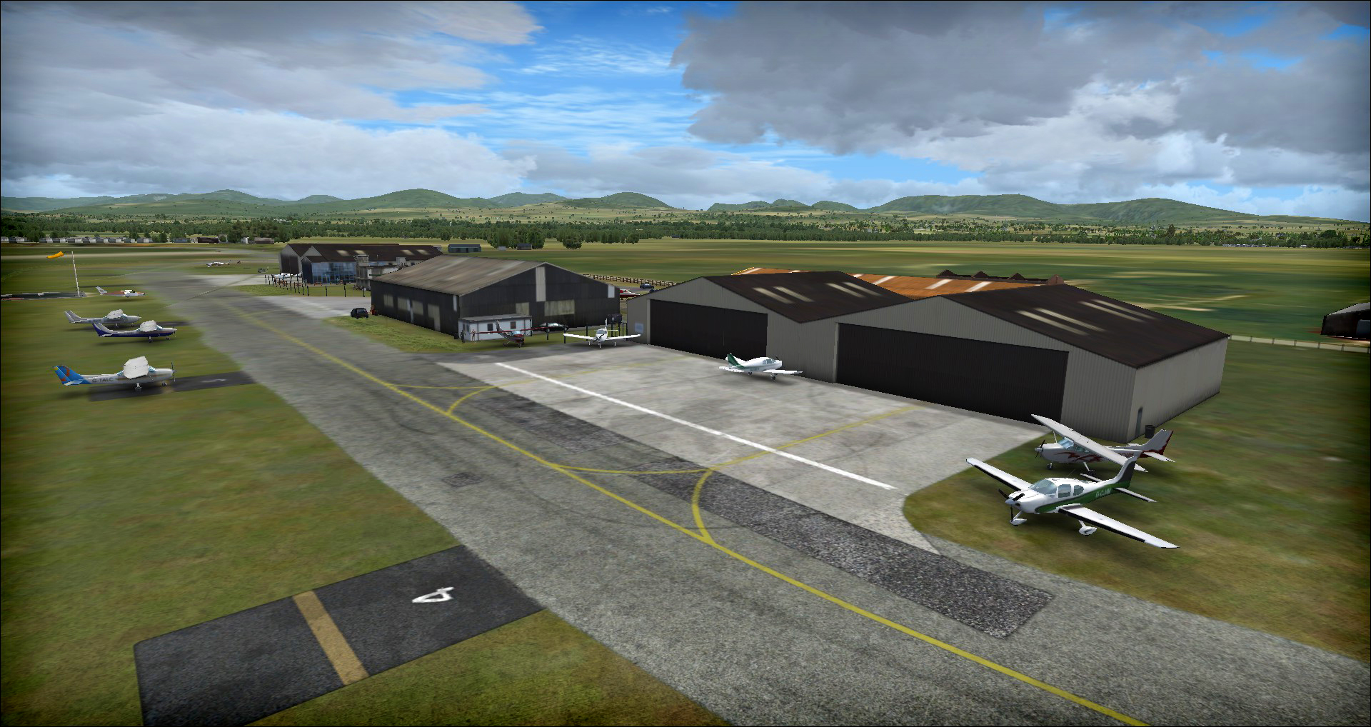 FSX: Steam Edition - Caernarfon Airport (EGCK) Add-On Featured Screenshot #1