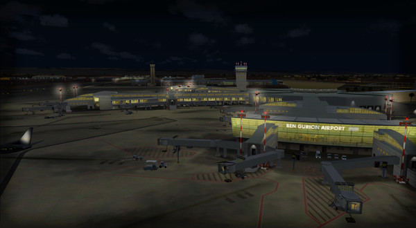 скриншот FSX: Steam Edition - Ben Gurion Airport 1