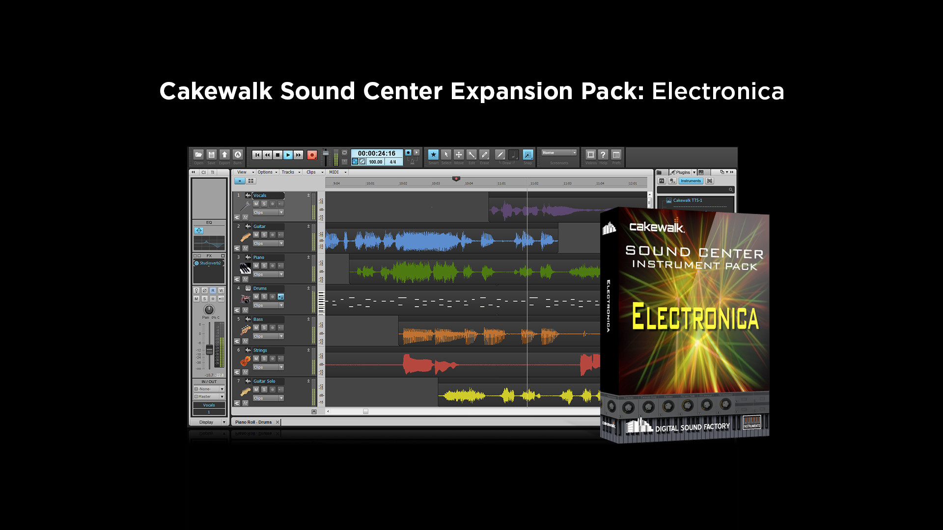 Cakewalk Expansion Pack - Electronica Featured Screenshot #1
