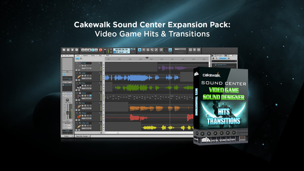 скриншот Cakewalk Expansion Pack - Video Game Sound Designer Hits and Transitions 0