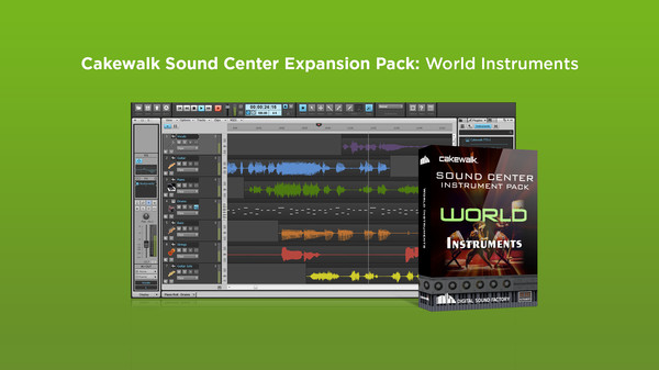 скриншот Cakewalk Expansion Pack - World Instruments 0