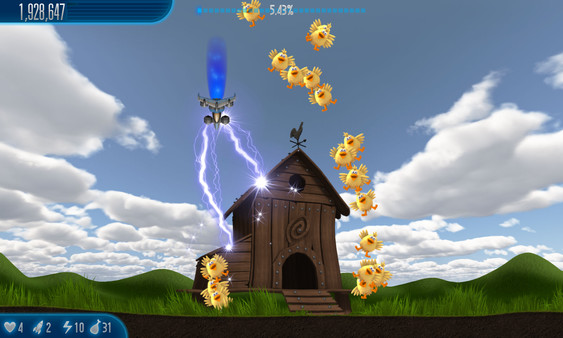 Chicken Invaders 5 — скриншот