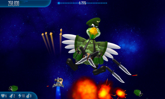 Chicken Invaders 5 — скриншот