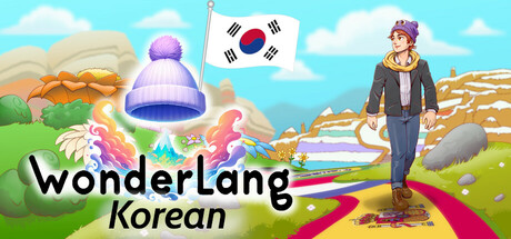 WonderLang Korean header banner