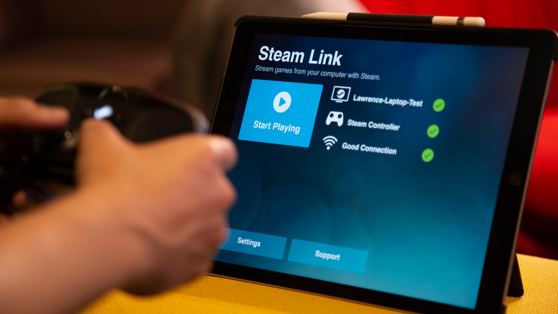 steam link vr