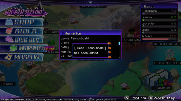 скриншот Hyperdimension Neptunia Re;Birth2 Uzume Battle Entry 3