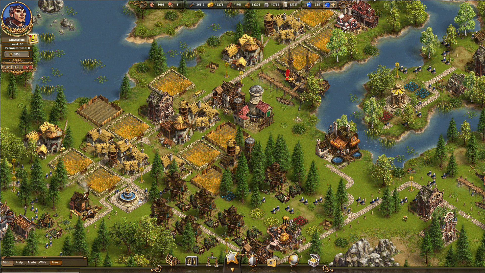 The Settlers Online - Strategy browser games