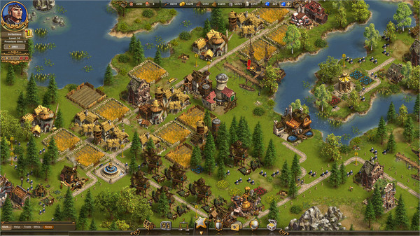 The Settlers Online скриншот