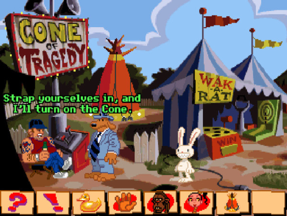 Sam & Max Hit the Road (PC): Aventura e humor ácido