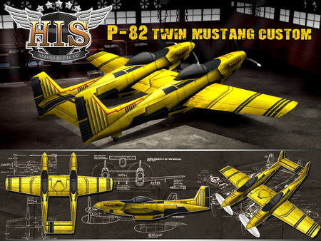 HIS - [P-82] Twin mustang custom Pack